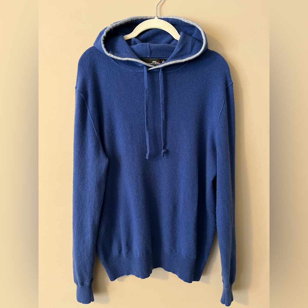 Ralph Lauren Rlx Washable Cashmere Sweater Size Small